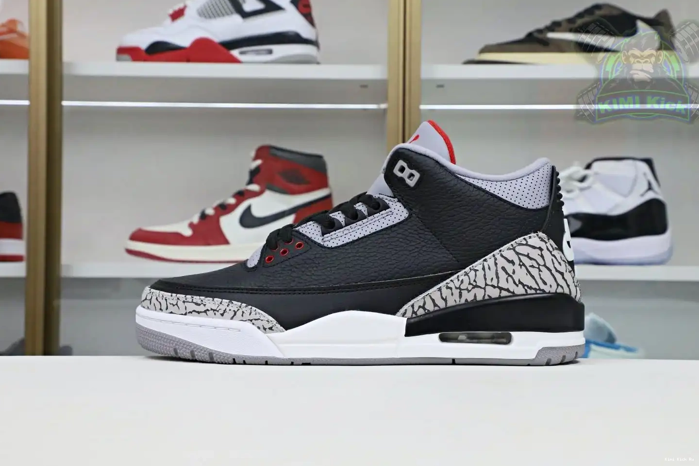  3 Jordan Jordan Kimikick Air 2018（854262-001） blackcement retro 0323